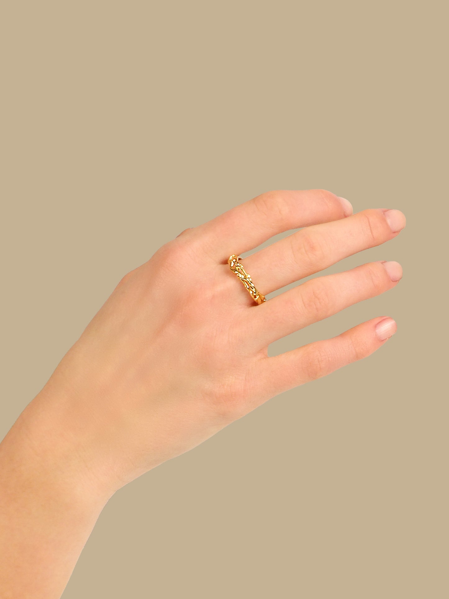 Bague ajustable épine