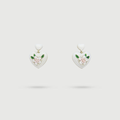 Boucles d'oreilles fleur de Cerisier