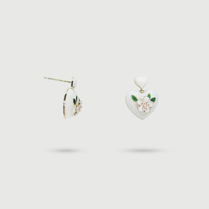 Boucles d'oreilles fleur de Cerisier