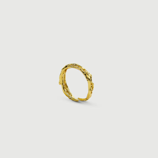 Bague ajustable épine